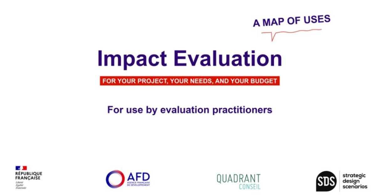 Impact Evaluation - A Map Of Uses | Eval Forward